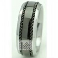 Обручальное кольцо RTU112-C11620 комбинированное, гладкое