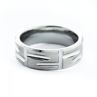 Обручальное кольцо RTU116-C11791 комбинированное, фигурное