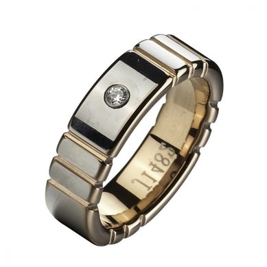 Обручальное кольцо RTU082-C11427 - Ювелирный салон Carraji