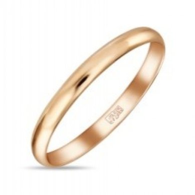 Обручальное кольцо R01-R-040-200-М12769 - Ювелирный бренд Московский ювелирный завод