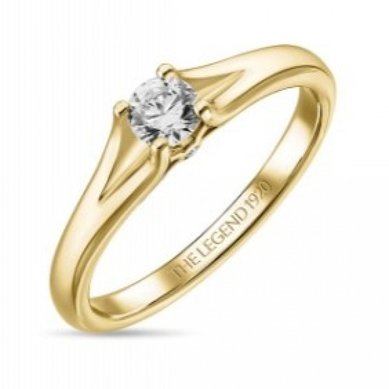 Помолвочное кольцо R01-SL06-020-G2-М12792 - Ювелирный бренд Московский ювелирный завод