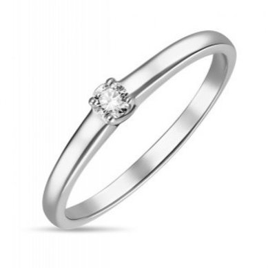 Помолвочное кольцо R01-SOL40-010-G2-М12795 - Ювелирный бренд Московский ювелирный завод